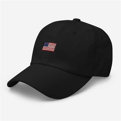 Minimalist American Flag Hat Usa Hat American Flag Baseball Etsy