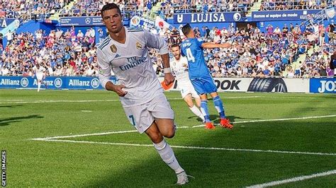 Getafe 1 2 Real Madrid Bbc Sport