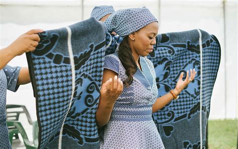 Lesothos Signature Basotho Blanket South African Dresses