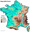 Cartina Francia - Mappa francia fisica, geografica e politica - Cartina ...