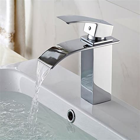 Daneben gibt es aber auch aufsatzbecken und bodenstehende waschbecken. Auralum® Wasserfall Waschtischarmaturen Armatur Bad ...
