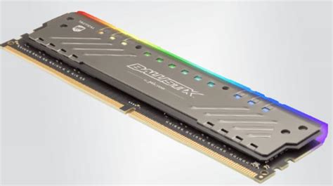 Micron Announces Next Gen Crucial Ballistix Gaming Memory At Ces 2020