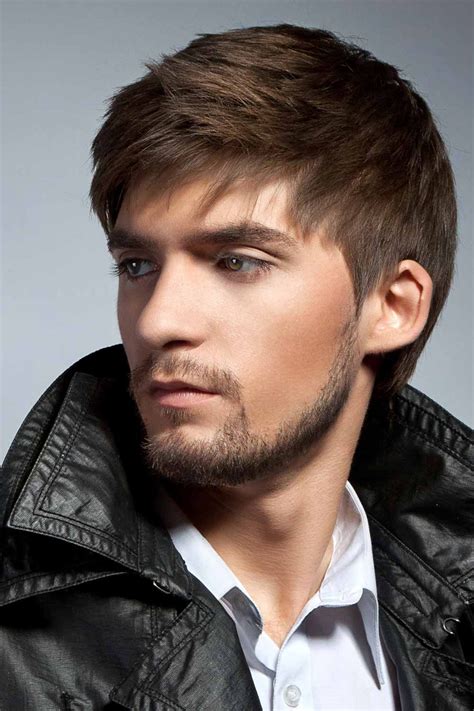 30 Fringe Bangs Haircuts For Men Mens Haircuts Short Haircuts For