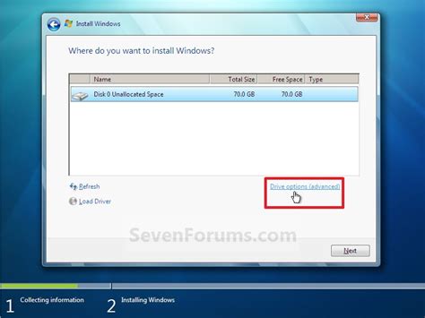 Missing Disk Options Advanced On Windows 7 Installation Super User