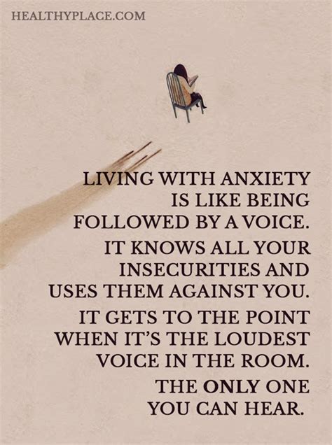 Quotes On Anxiety Healthyplace