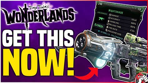 GET THIS GUN NOW SUPER OP Early Game Weapon In Tiny Tina S Wonderlands