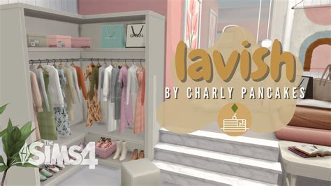 Lavish By Charly Pancakes CC Linked The Sims Speedbuild W Relaxing Music YouTube