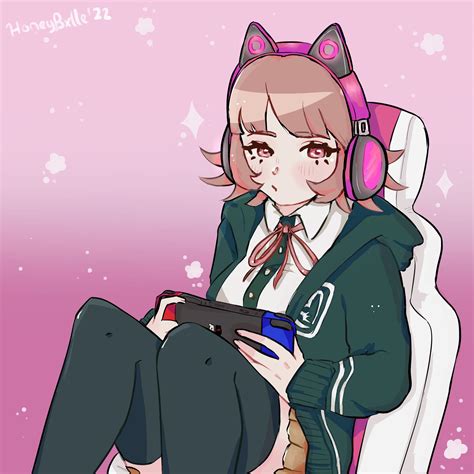 Gamer Girl Chiaki Oc Danganronpa