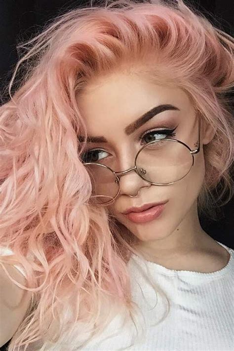 Amazing pink to peach color melt on hair stylist cassandra @cassderosa by stylist michelle @meeshellaa using pravana hair dyes. 50 Peach Hair Is The Newest Trend (With images) | Pastel ...