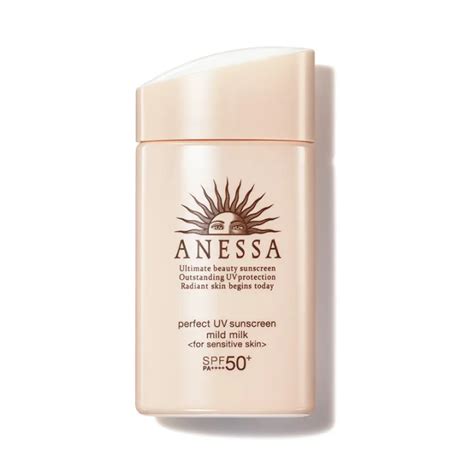 Shiseido Anessa Perfect Uv Sunscreen Mild Milk For Sensitive Skin Spf50