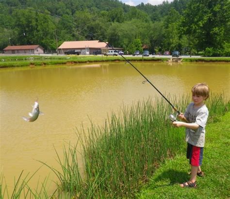 Jeff Samsel Fishing The Catfish Pond