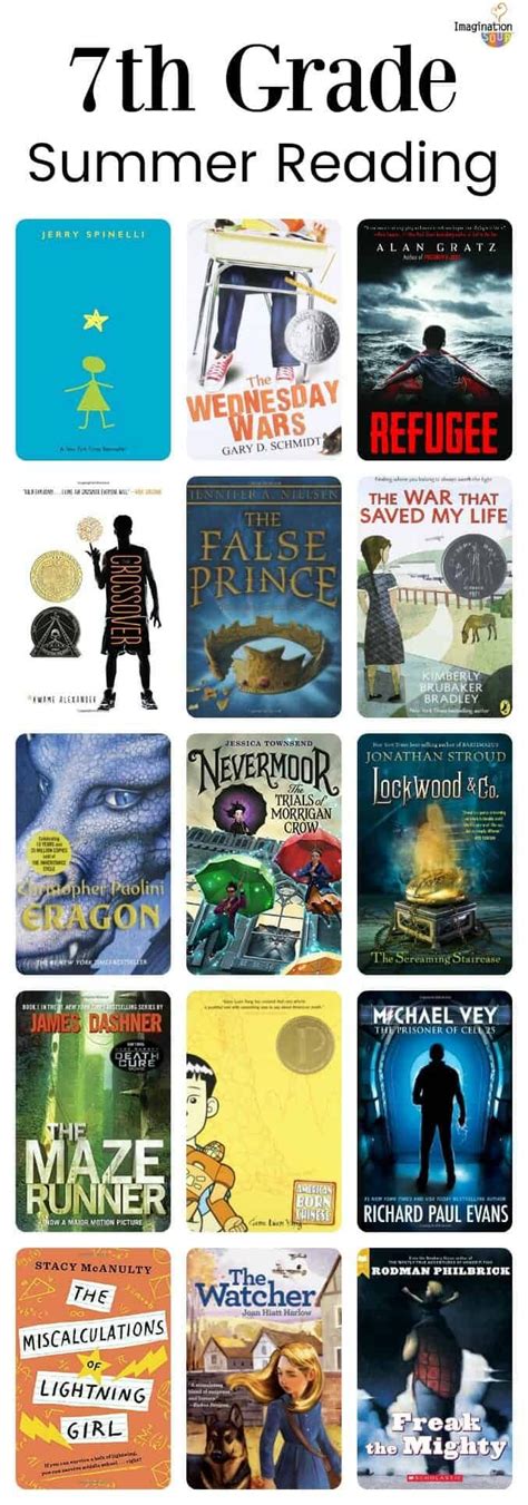 Great 7th Grade Books Ages 12 13 For Summer Reading 6th Grade