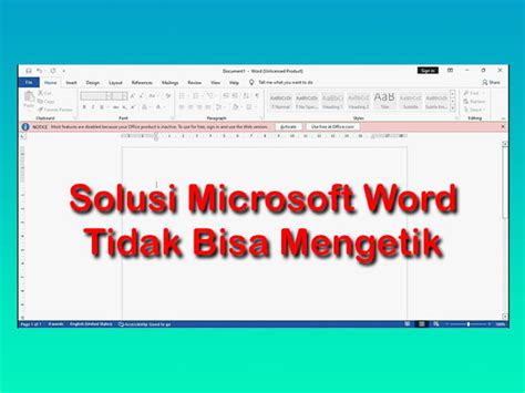 Cara Mengatasi Microsoft Word Tidak Bisa Mengetik Terkunci Excel Vrogue