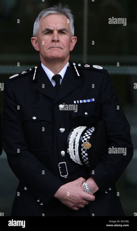 Chief Constable Of Greater Manchester Police Peter Fahy Reads A
