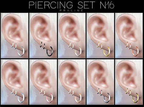 The Sims Resource Piercing Set N16