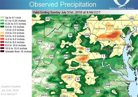 Map 24 Hr Observed Precipitation Through 8am July 31 Climate Signals