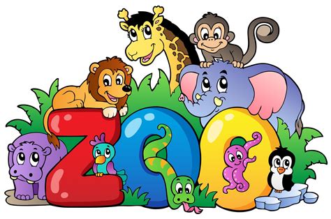 46 Cute Zoo Animals Drawing  Temal