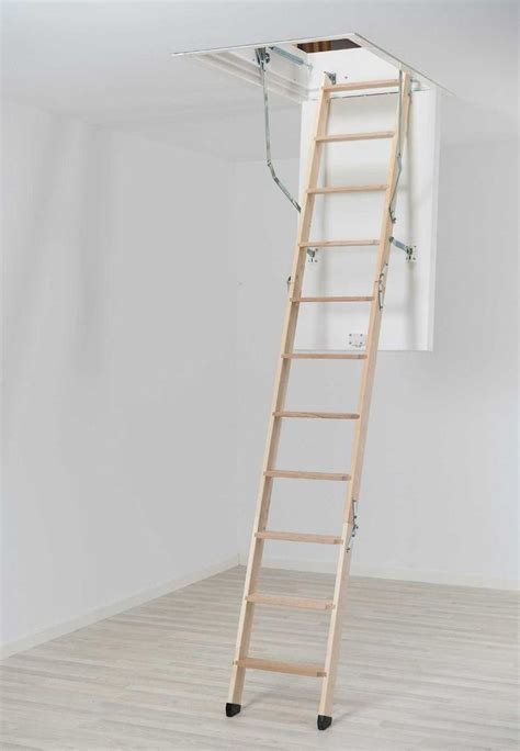 Dolle Clickfix 76g Folding Timber Loft Ladder Ladders And Access
