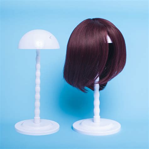 Colorful Wig Stand Multi Purpose Use Hat Wig Hair Head Stand Travel