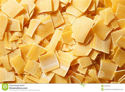 Raw Little Square Pasta Stock Image Image Of Diet Eggy 29137047