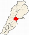 Lebanon Districts Zahle • Mapsof.net
