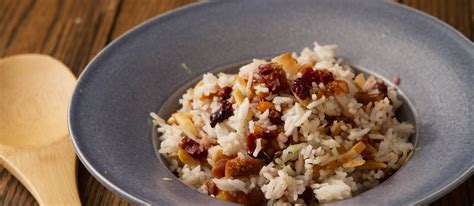 No more uncooked, burnt, or mushy indian basmati rice. Coconut Basmati Rice (using coconut water, dried mango ...