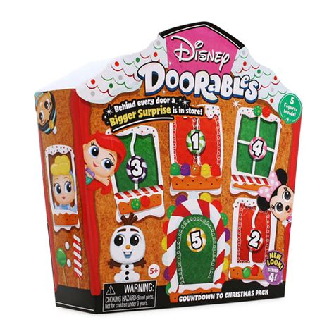 Disney Doorables Countdown To Christmas Advent Calendar Printable