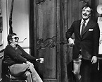 On the set of "The Pink Panther Strikes Again", 1976. L to R: Co-writer ...