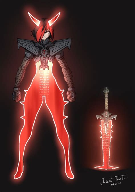 Doom Eternal Fan Art Fantasy Character Design Anime Character Design