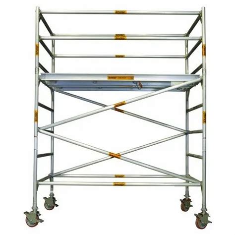 Silver Aluminum Mobile Scaffold At Rs Unit In Chennai Id