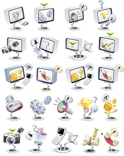 13 Tech Icon Sets Free Images Technology Icon Free Vector Technology