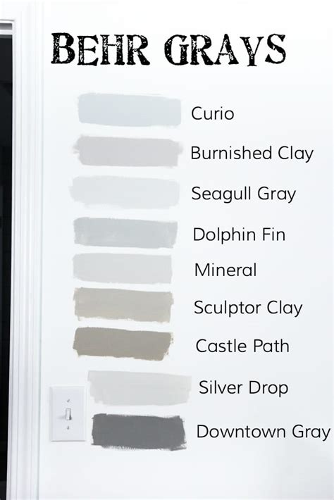 Darker than a silver grey and contrasts well with either pale grey or graphite grey. How to Choose the Perfect Gray Paint - Bless'er House