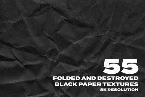 8k Destroyed Black Paper Textures Pre Designed Photoshop