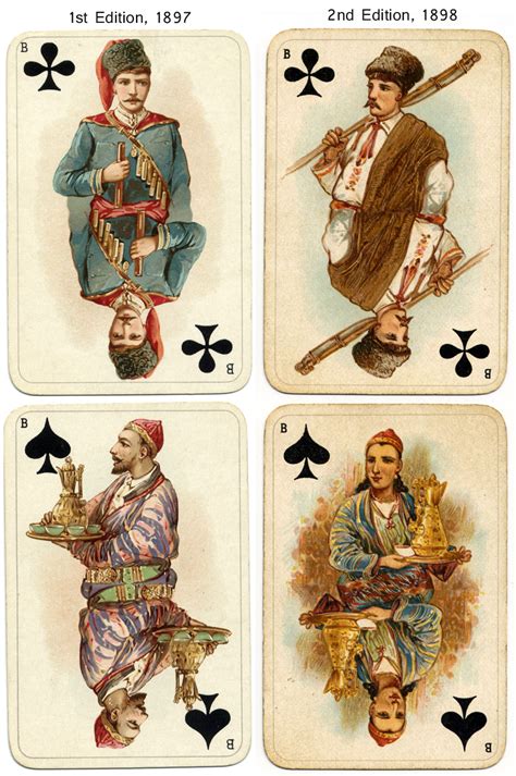 Historical Playing Cards 1897 — Historical Playing Cards 1897 — The