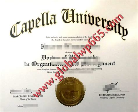 Capella University Fake Degree Certificate Buy Fake Diploma From Our