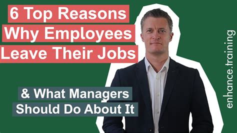Top Reasons Why Employees Leave Their Jobs What You Should Do Youtube