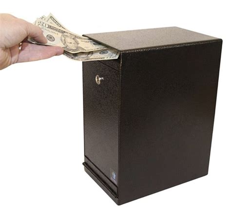 CastleBox Designs Cash Depository Money Safe with Drop Slot … | Money safe, Drop safe, Locking 