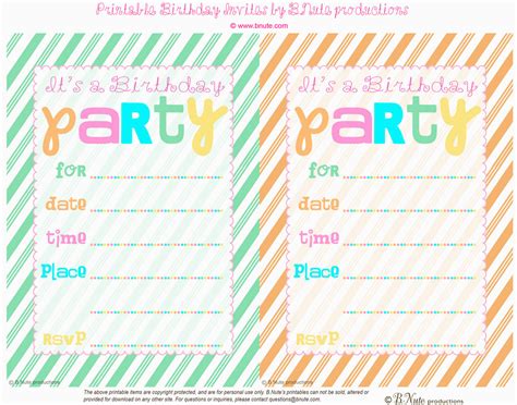 Create My Own Birthday Invitation Birthdaybuzz