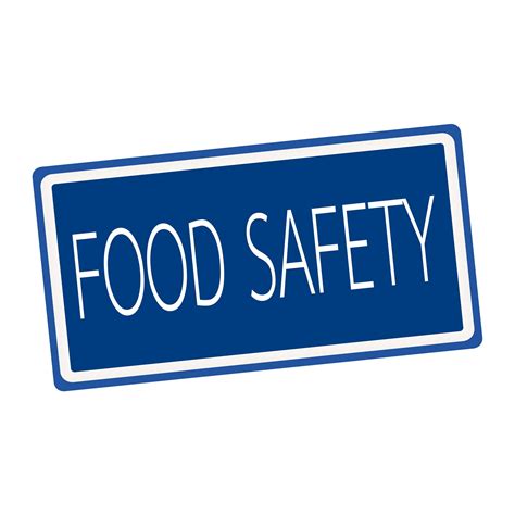 Food Safety White Stamp Text On Blue Free Stock Photo Public Domain