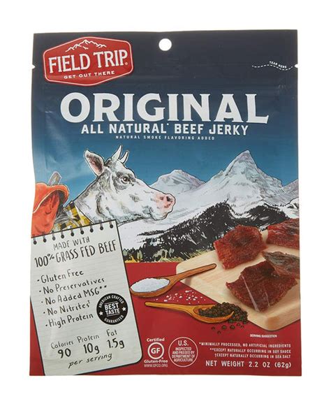 Field Trip All Natural Original Beef Jerky Healthy Snack Solutions
