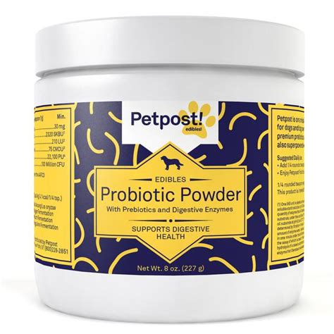 Check spelling or type a new query. Probiotic Powder for Dogs - Prebiotics & Digestive Enzymes ...