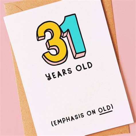 31st Birthday Etsy
