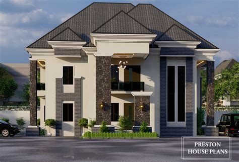 Nigerian Duplex Design Preston House Plans