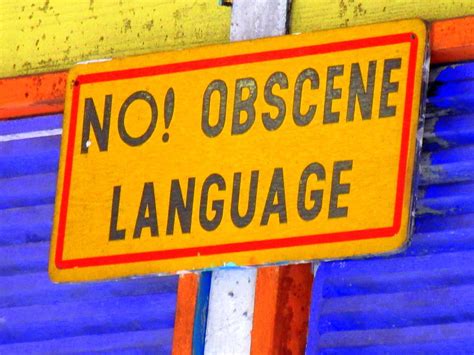 Obscene Language Photograph By Randall Weidner Fine Art America