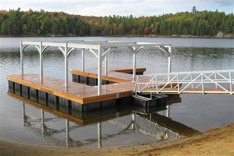 Floating Boathouse Foundations By The Dock Doctors — The Dock Doctors