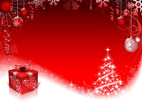 Red Style Christmas Background Art Vector 01 Vector Background Free