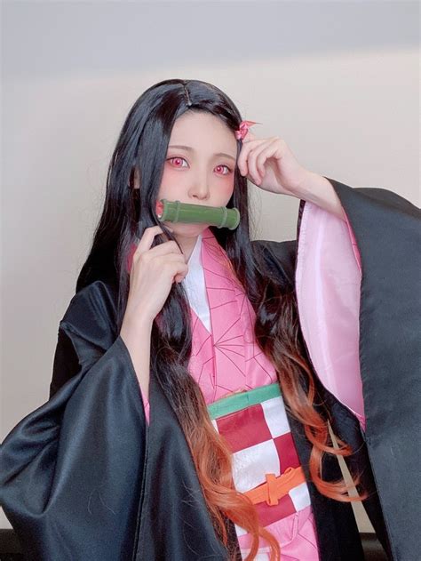 Top Japanese Cosplayer Creates An Amazing Nezuko Costume At Home J Studios