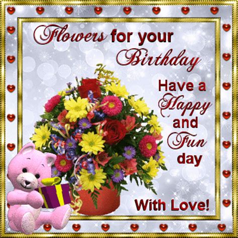 Find your perfect happy birthday image to celebrate a joyous occasion free download sweet and fun pictures free for commercial use. Flowers For Your Birthday... Free Happy Birthday eCards ...
