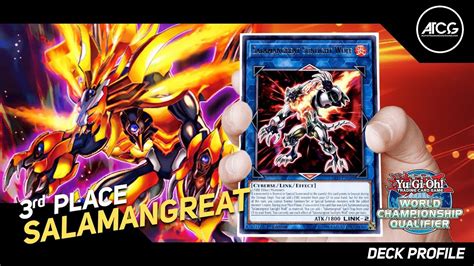 Yu Gi Oh Salamangreat Deck Profile 3rd Place Wcq Regionals