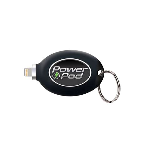 Power Pod Keychain Phone Charger Support Plus